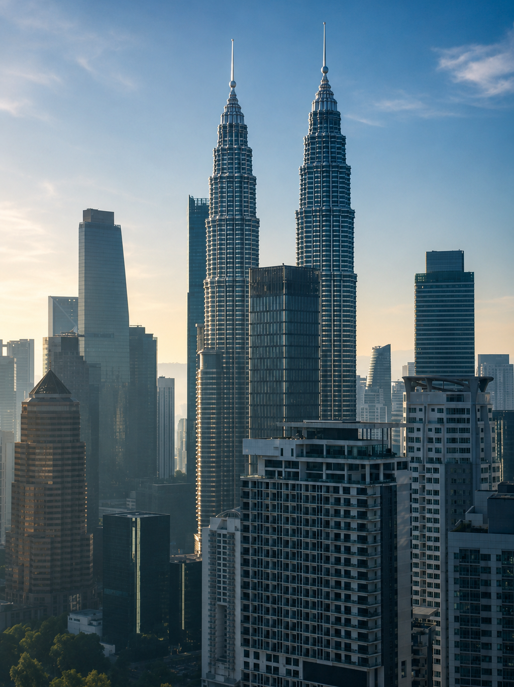 Malaysia Petronas Tower View