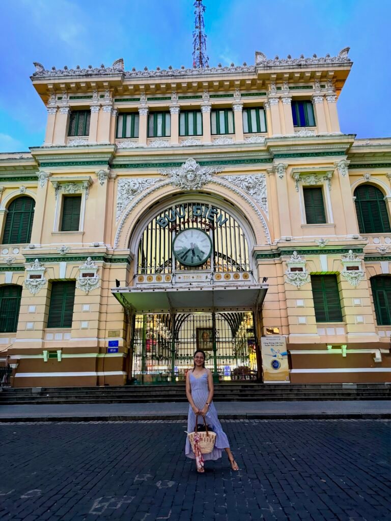Saigon Central Post Office in District 1,